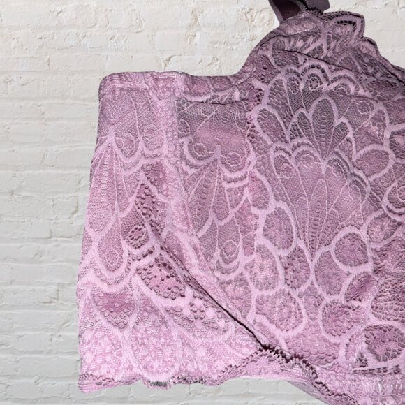 44D TORRID Peacock Lace Balconette Bra NWT - Picture 4 of 8